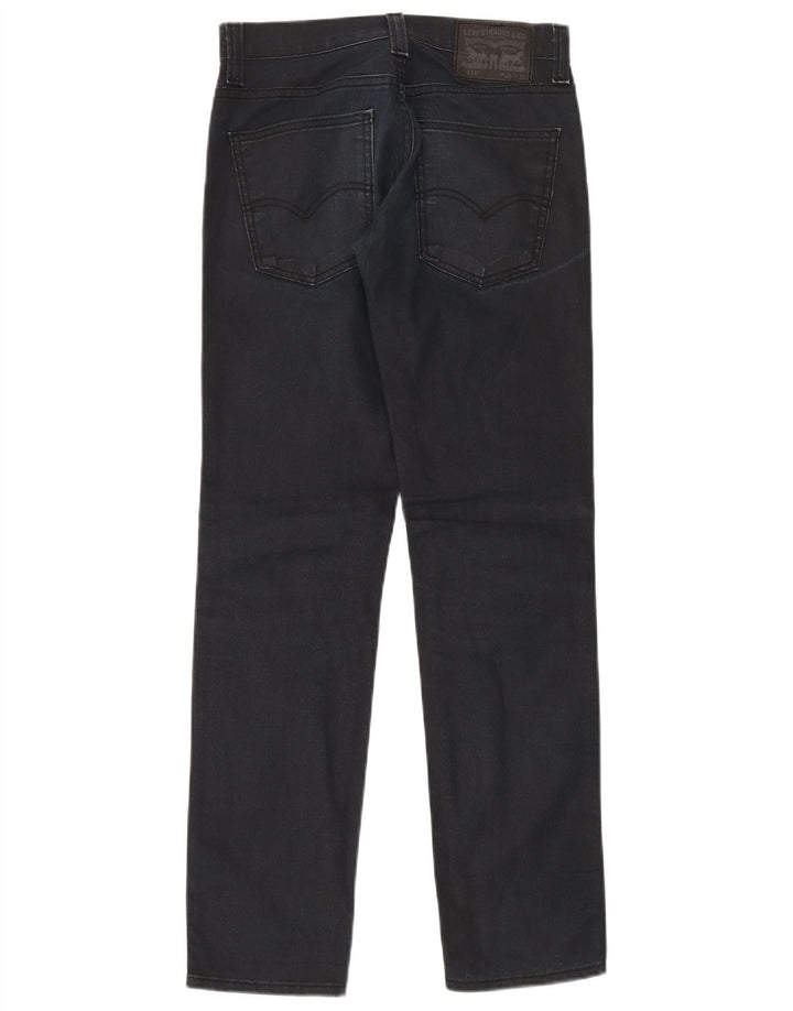 Levi's Masculino 511 Slim Jeans W28 L32 Azul Marinho Algodão