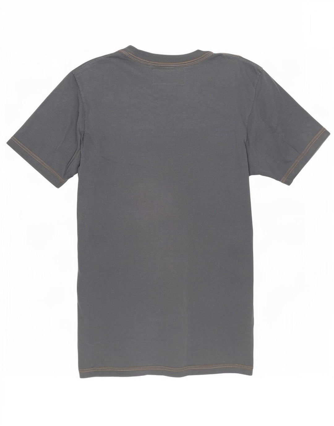Camiseta masculina gráfica Napapijri grande algodão cinza