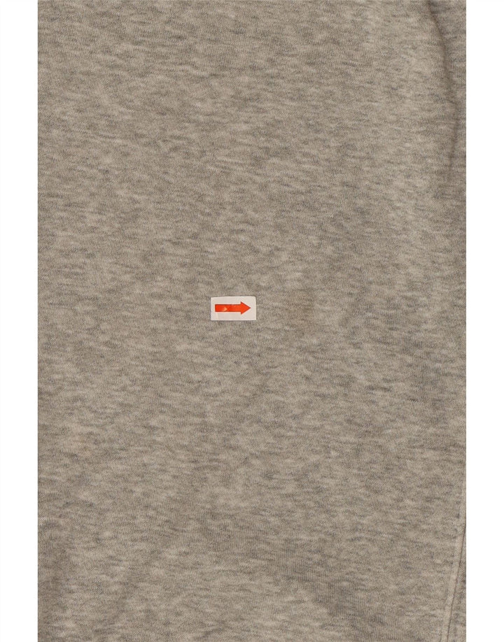 NIKE Mens Moletom Jumper Pequeno Algodão Cinza