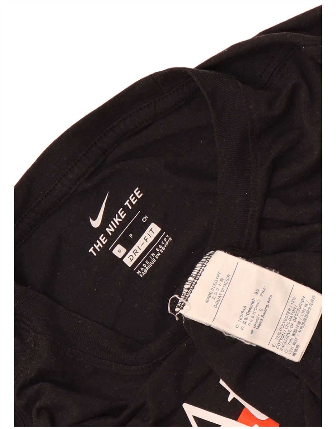 Camiseta Nike Masculina Dri Fit Graphic Top Pequeno Poliéster Preto