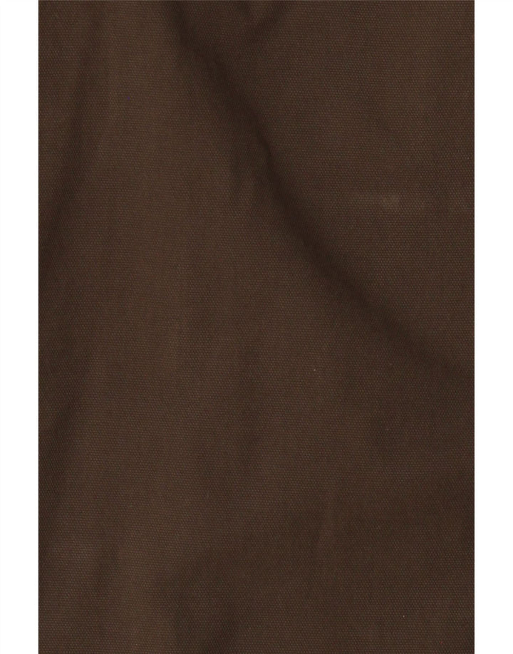 TRUSSARDI Mens Straight Casual Trousers W33 L29 Brown Cotton Vintage Trussardi and Second-Hand Trussardi from Messina Hembry 