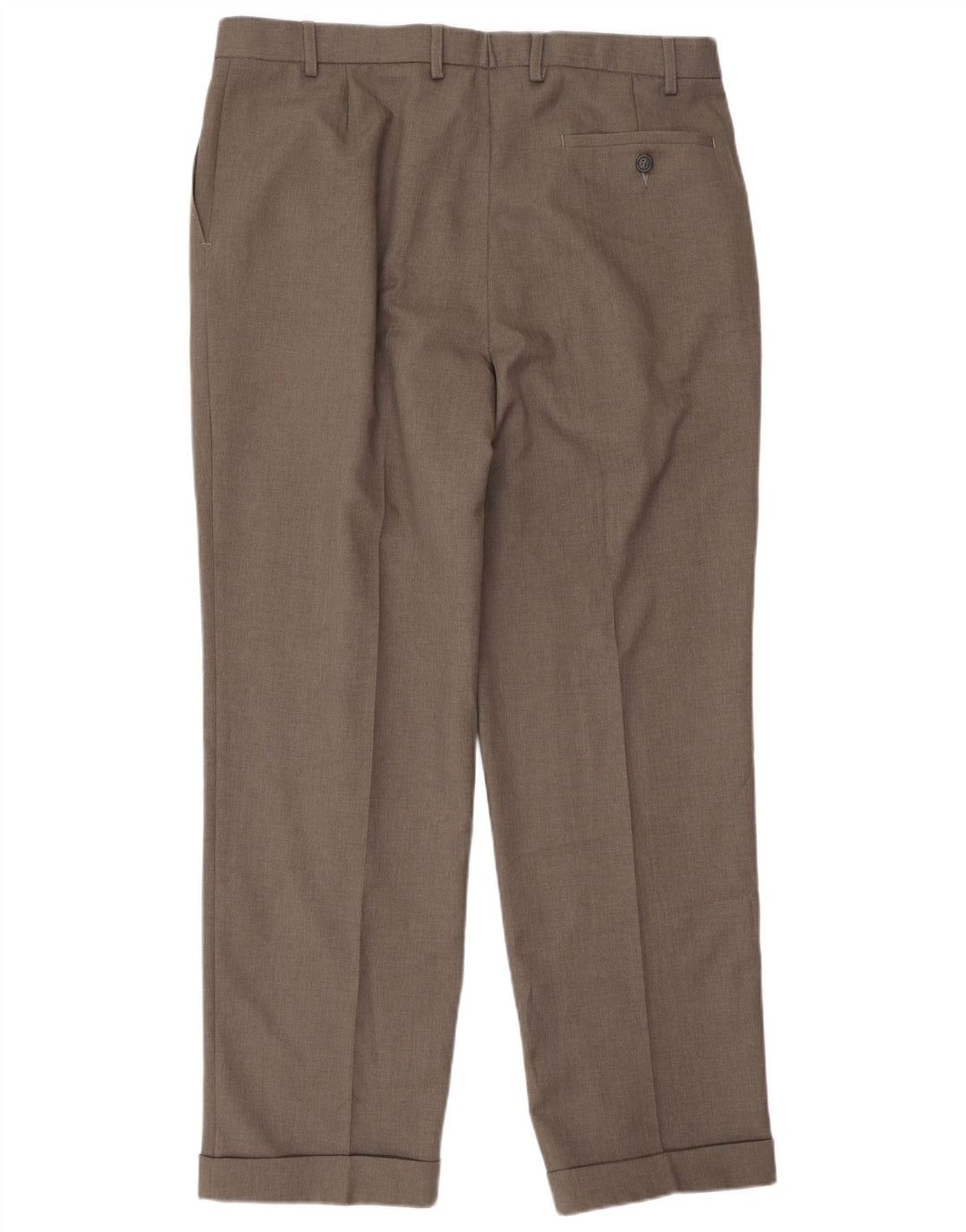 Calça masculina Marks & Spencer Pegged Suit W36 L31 cinza poliéster