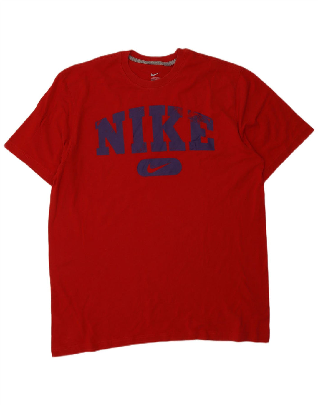 Camiseta gráfica masculina NIKE XL vermelha