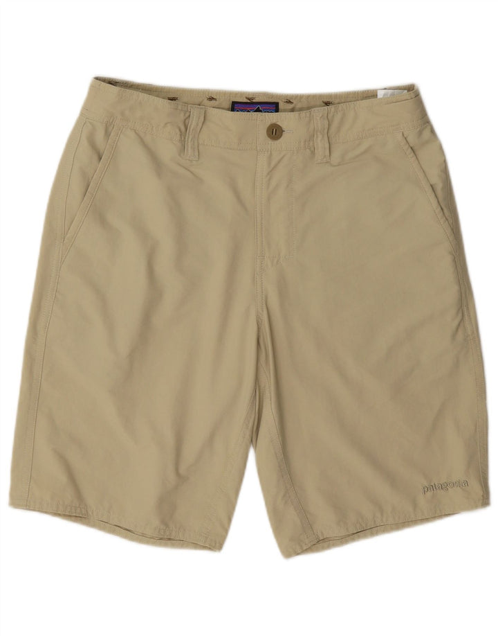 Patagonia Mens Chino Shorts W30 Médio Bege Nylon