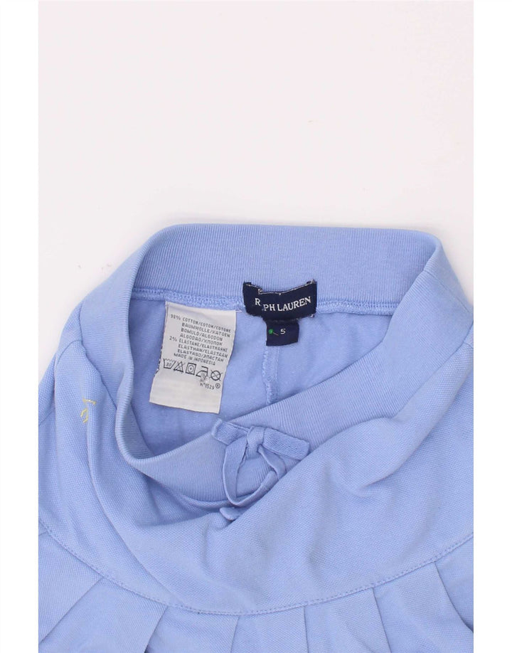 Ralph Lauren Girls Skort 4-5 Anos Azul Algodão