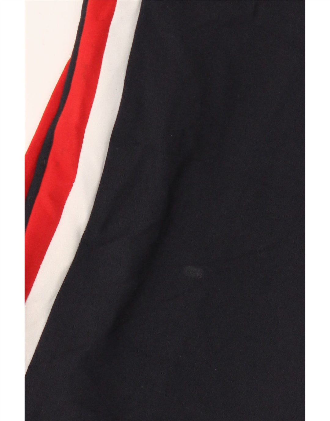 Calça feminina ZARA cortada grande W30 L24 azul marinho colorblock