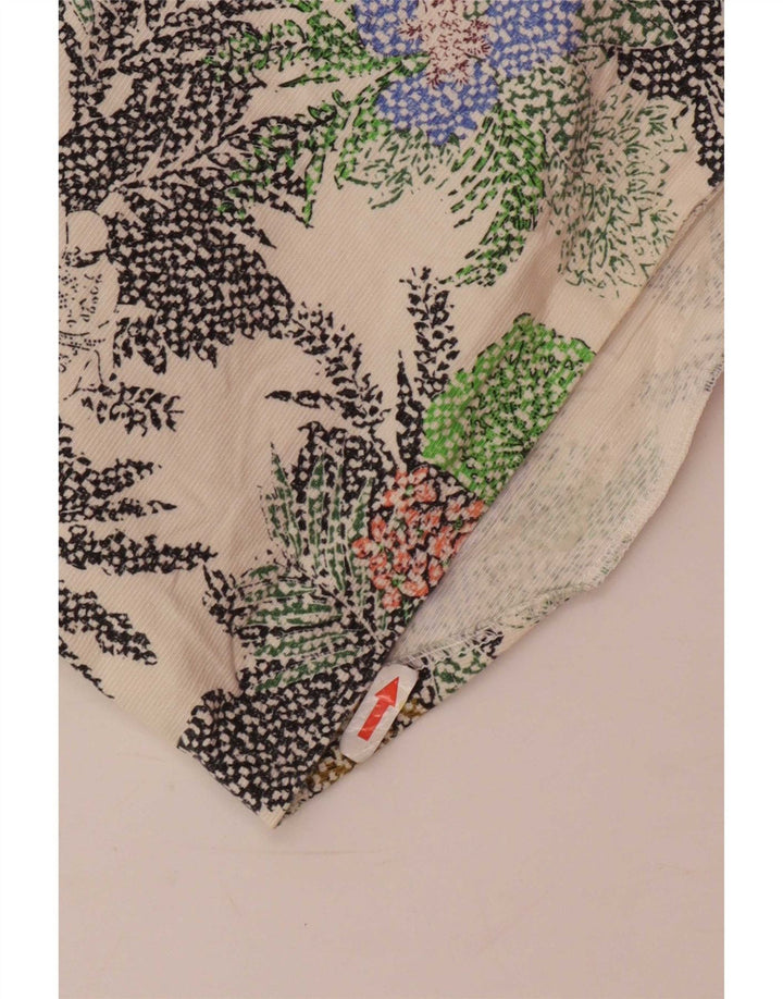 Zara Shorts feminino casual médio W28 multicolorido floral