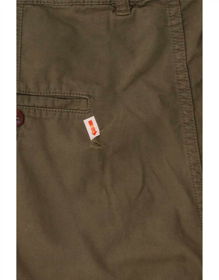 Shorts cargo masculino Carrera W36 grande algodão cáqui