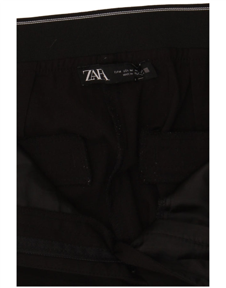 Zara Calça Chino Feminina Slim Médio W28 L27 Preta