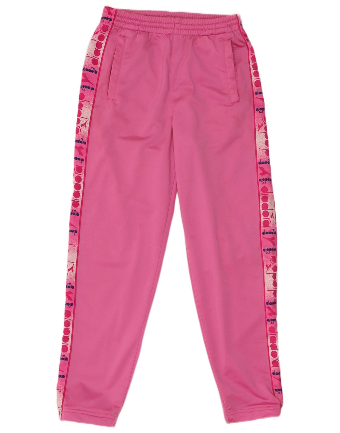 Calça de treino feminina Diadora UK 14 rosa médio
