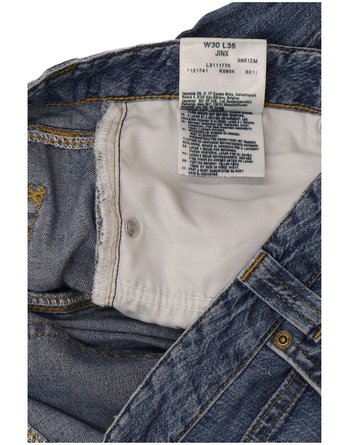 Lee Womens Jinx Bootcut Jeans W30 L30 Azul Algodão