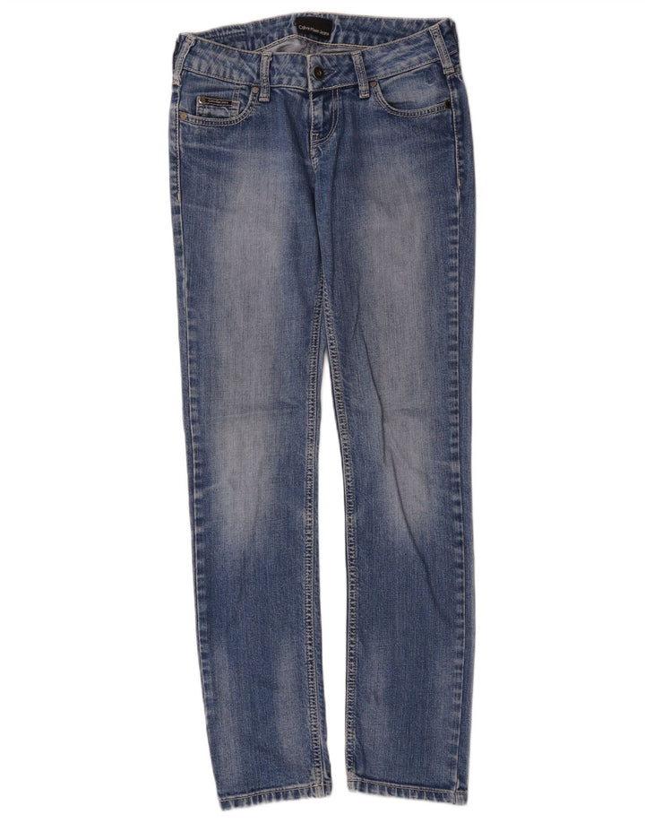 Calvin Klein Jeans Slim Feminino W28 L30 Azul