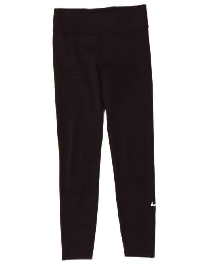 Leggings Nike Dri Fit para meninas 10-11 anos médio preto poliéster