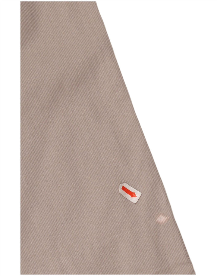 Calças masculinas Dockers Khakis Regular Fit Chino W34 L29 Algodão Cinza