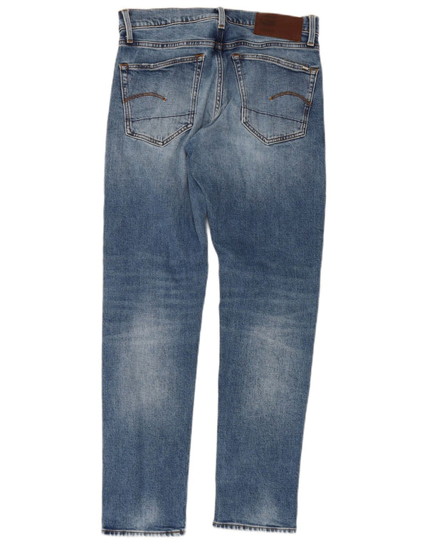 G-Star Masculino Slim Jeans W29 L32 Azul Algodão