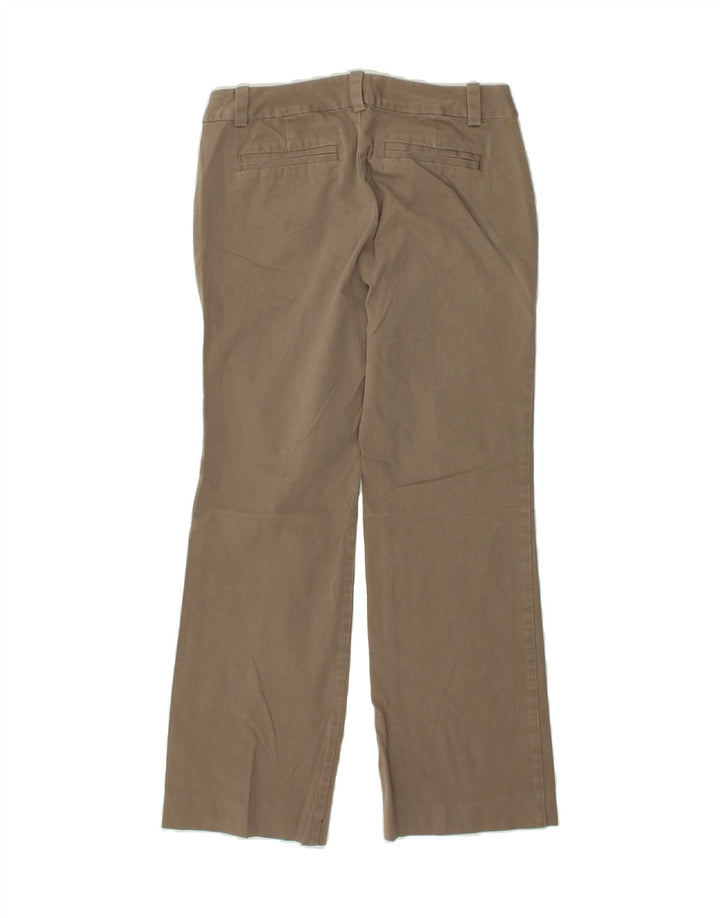 EDDIE BAUER Womens Shaw Fit Straight Casual Trousers W32 L29 Grey Cotton Vintage Eddie Bauer and Second-Hand Eddie Bauer from Messina Hembry 