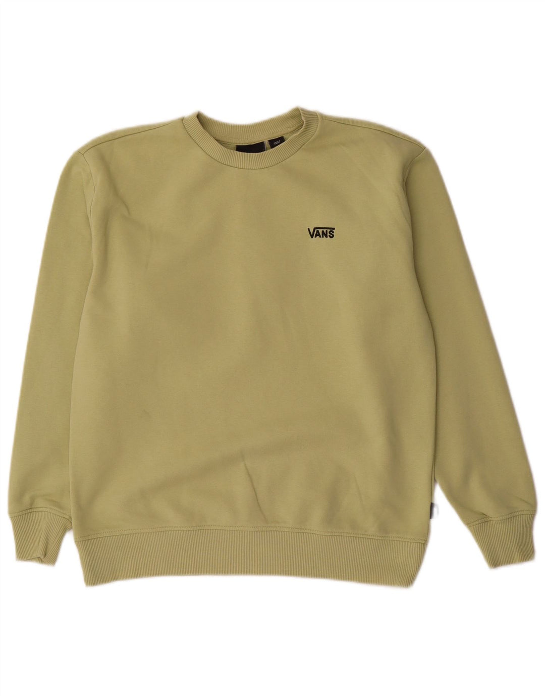 Vans Mens Moletom Jumper XS Verde Algodão
