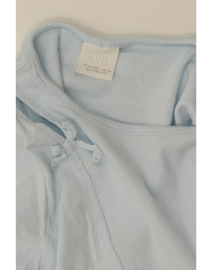 Top ZARA Meninas 13-14 Anos Azul