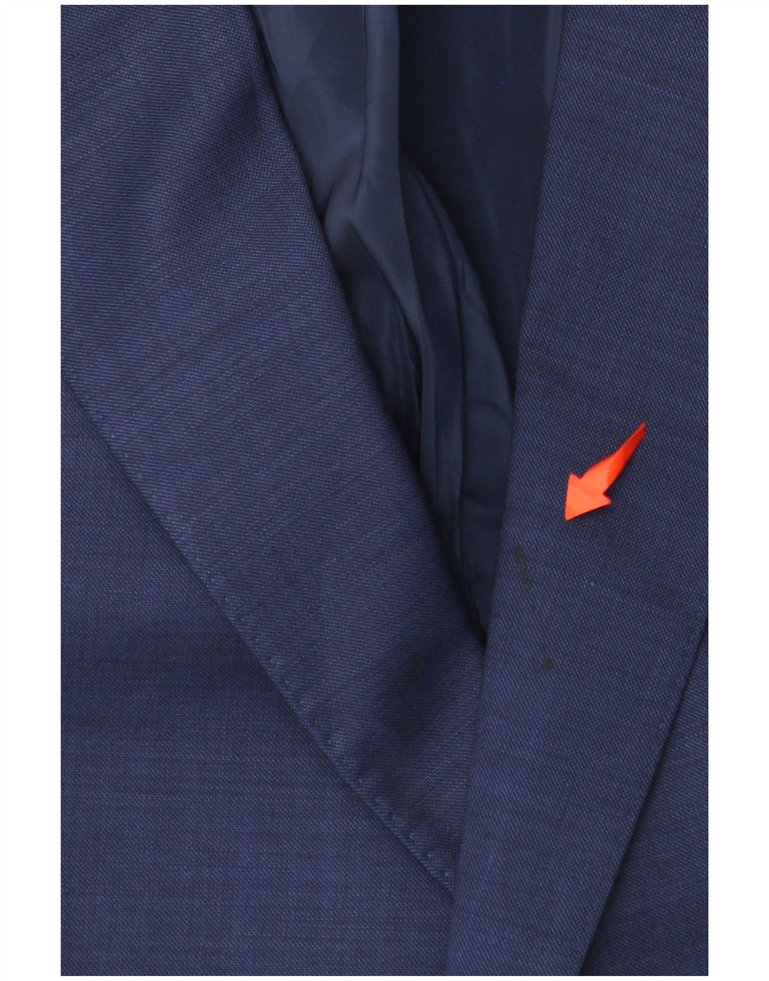 Jaqueta blazer masculina TOMMY HILFIGER com 2 botões IT 50 grande lã azul marinho