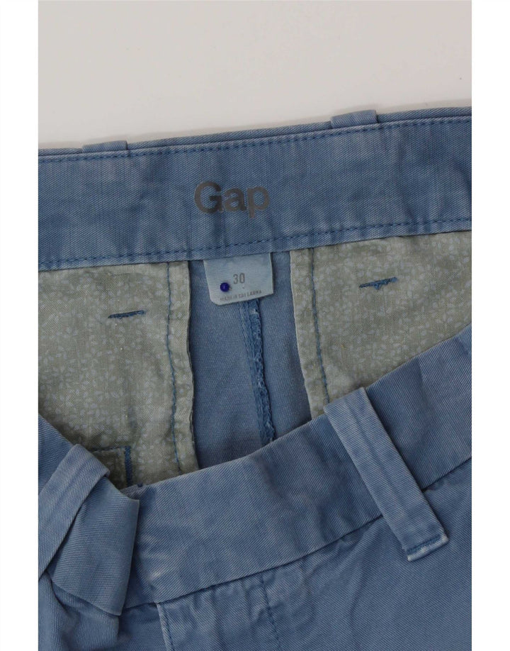 Shorts Chino Masculino Gap W30 Azul Médio