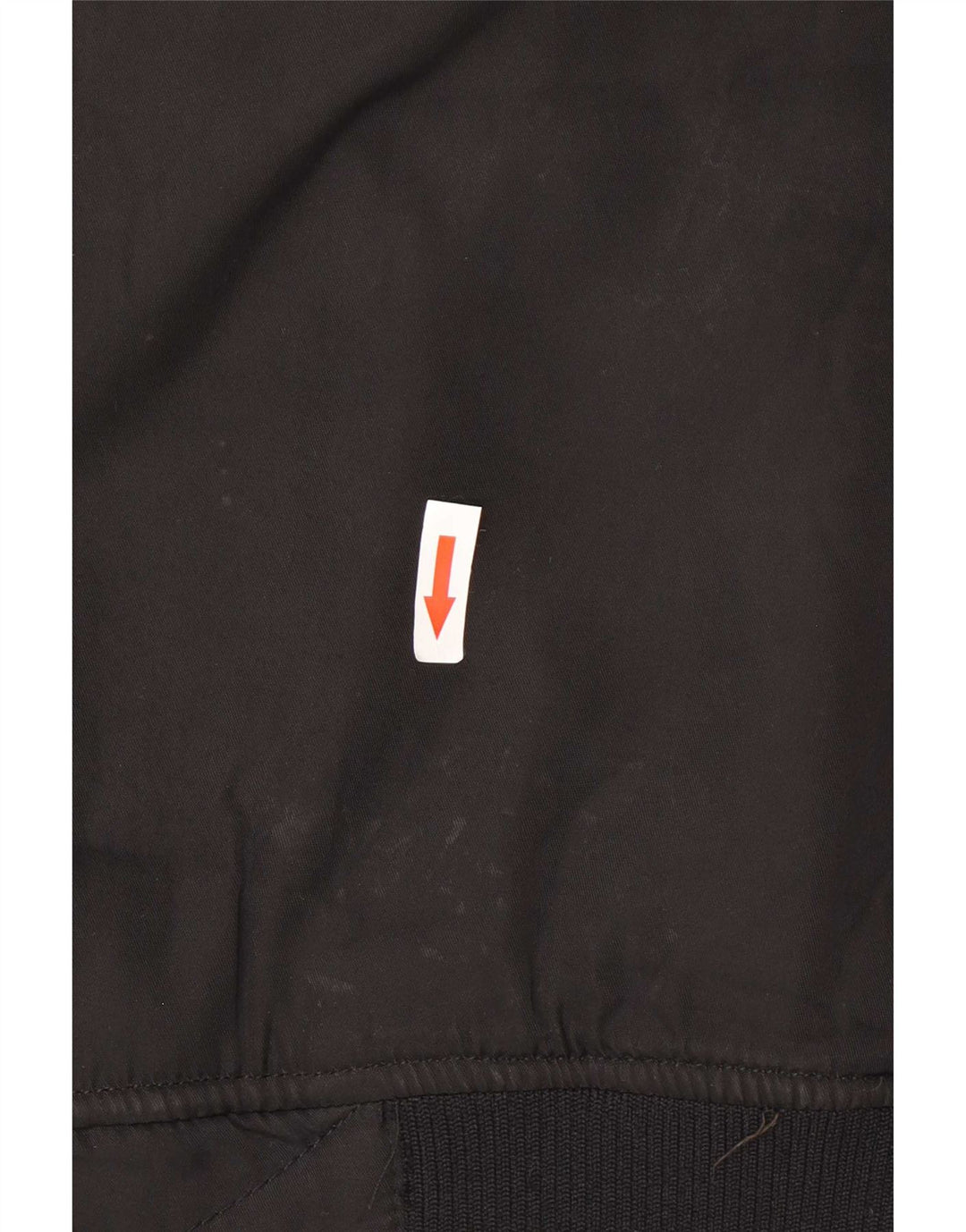 Zara Womens Sherpa Bomber Jacket UK 14 Médio Preto Poliéster
