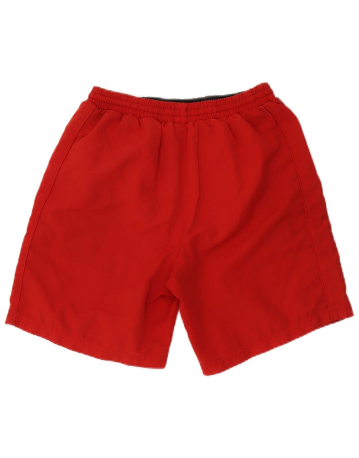 Umbro Mens Graphic Sport Shorts Pequeno Poliéster Vermelho