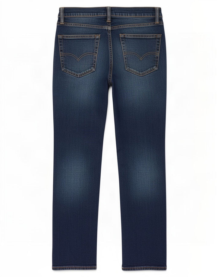Levi's Mens Distressed Slim Jeans W32 L27 Azul Algodão