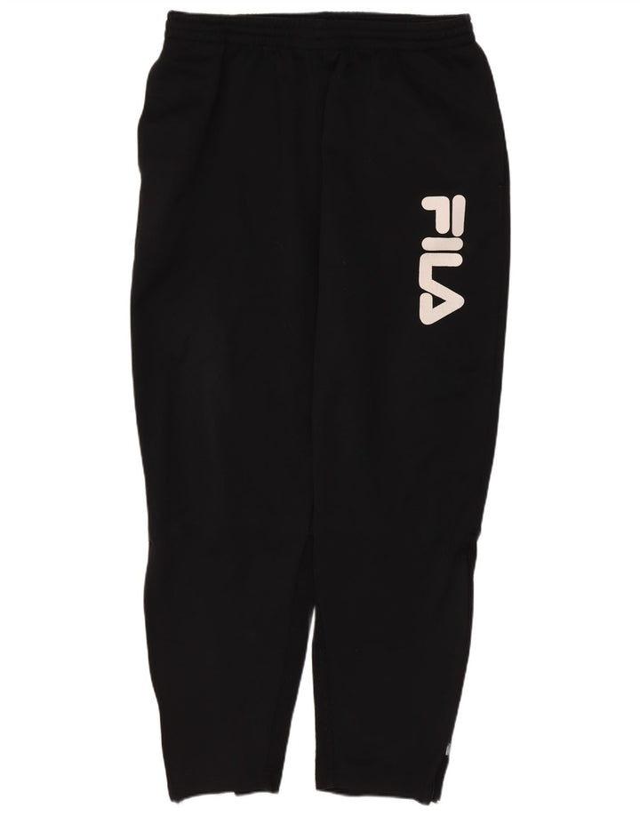 Calça masculina Fila Graphic Tracksuit médio preto poliéster