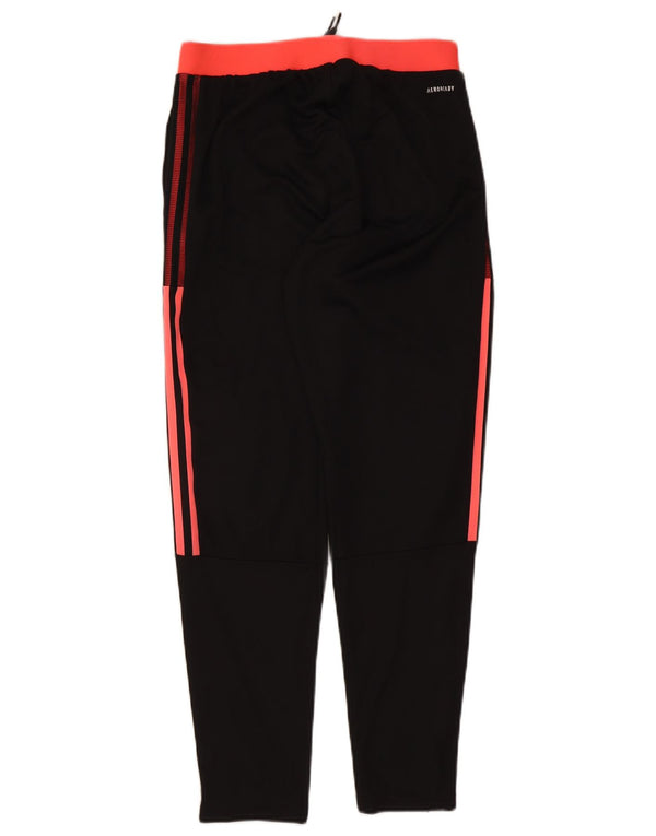 Adidas Womens Juventus Tracksuit Pants UK 12 Medium Black Colourblock