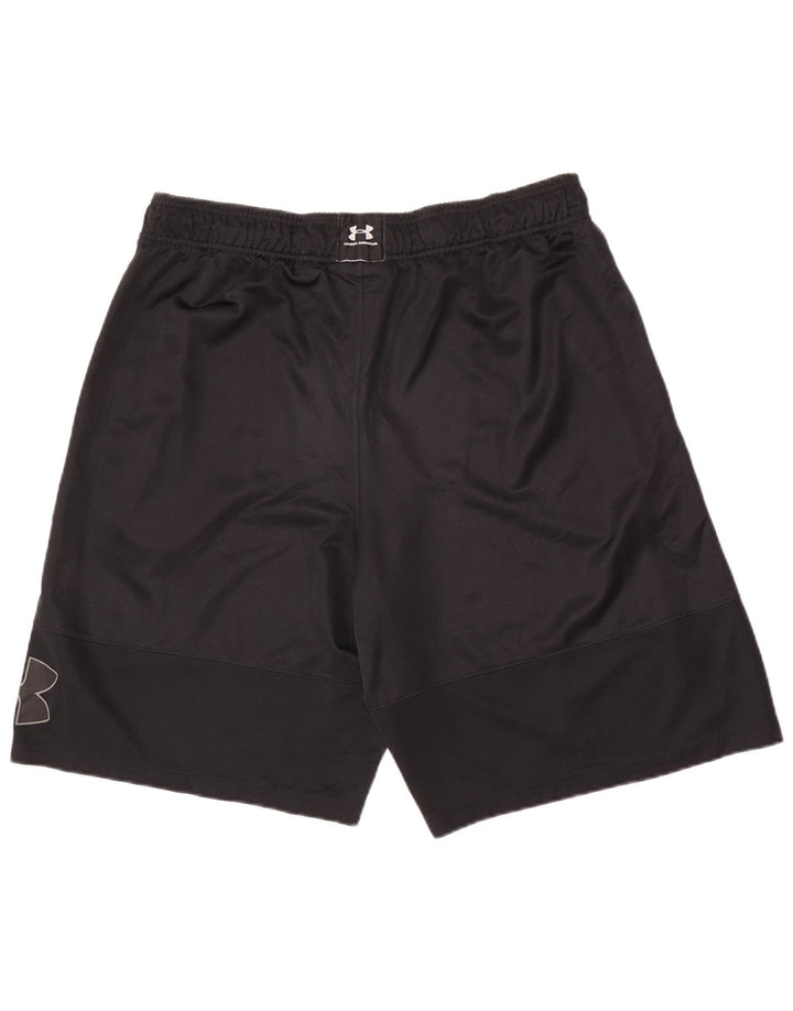 Shorts esportivos gráficos masculinos Under Armour 2XL poliéster preto