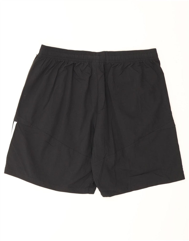 Shorts esportivos gráficos masculinos Adidas XL preto poliéster