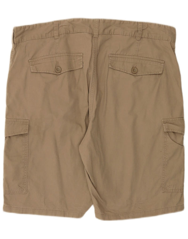 Shorts cargo masculino Mountain Warehouse W38 XL algodão cáqui