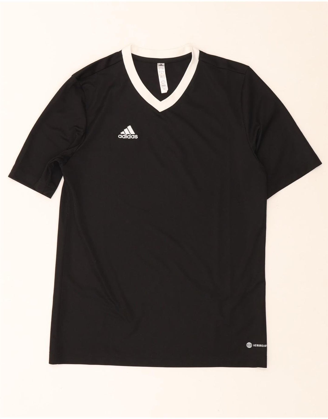 Camiseta ADIDAS Menina Aeroready Top 15-16 Anos Preto Colorblock Poliéster