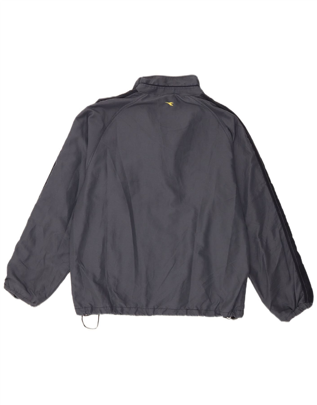Diadora Mens Tracksuit Top Jacket Grande Azul Marinho Colourblock Poliéster