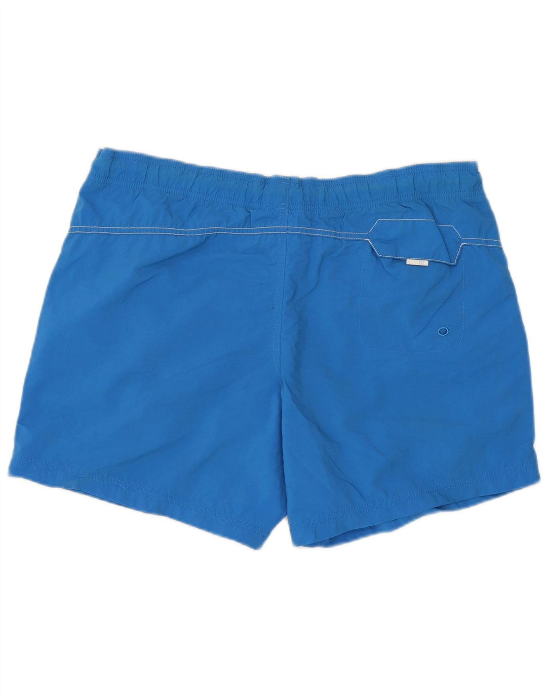 Shorts de natação masculino Adidas médio azul poliamida