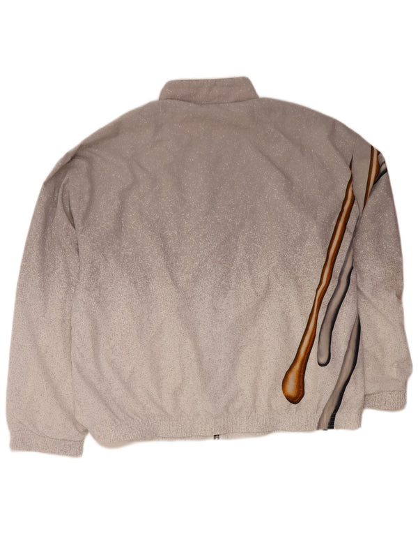 AUSTRALIAN L'ALPINA Jaqueta masculina de agasalho IT 54 XL cinza manchado