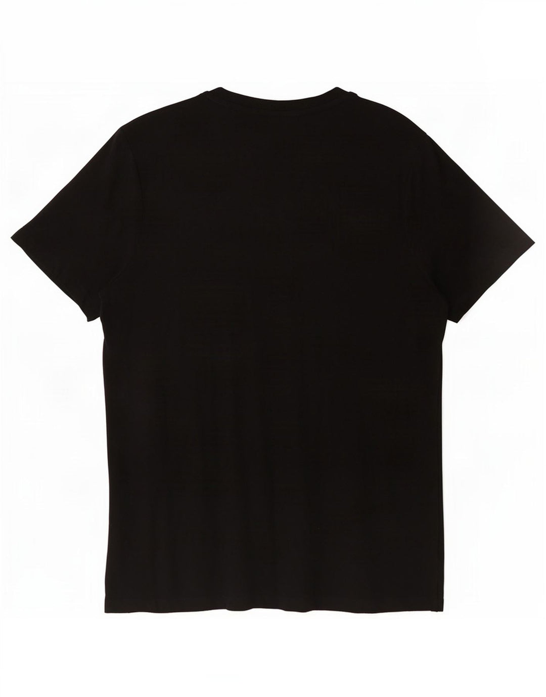 Camiseta gráfica masculina Hugo Boss Top médio algodão preto