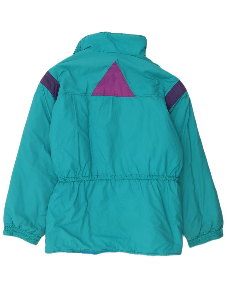 Jaqueta acolchoada masculina Effemme IT 56 3XL azul colorblock algodão