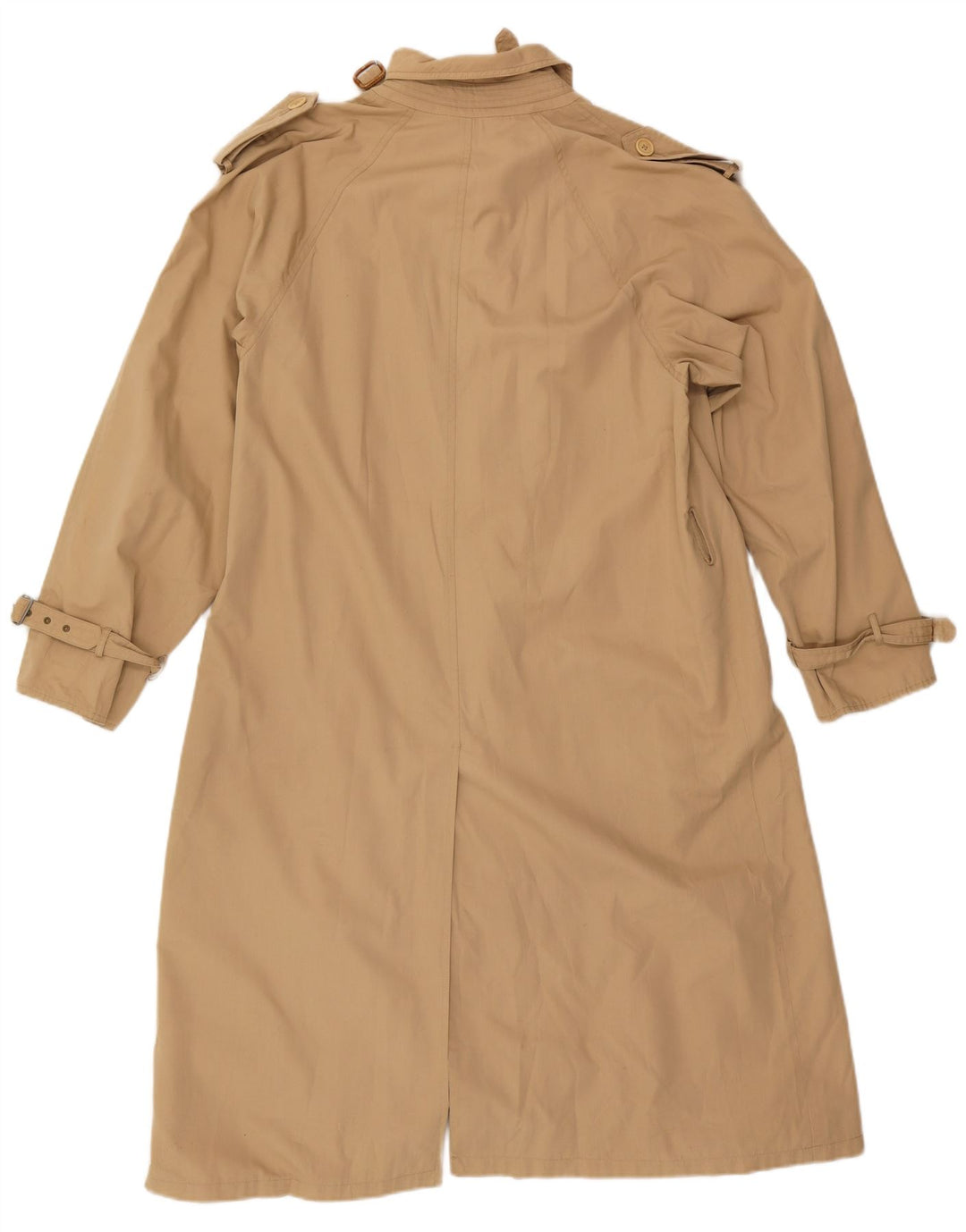 Trench Coat Vintage Masculino UK 38 Médio Bege Clássico