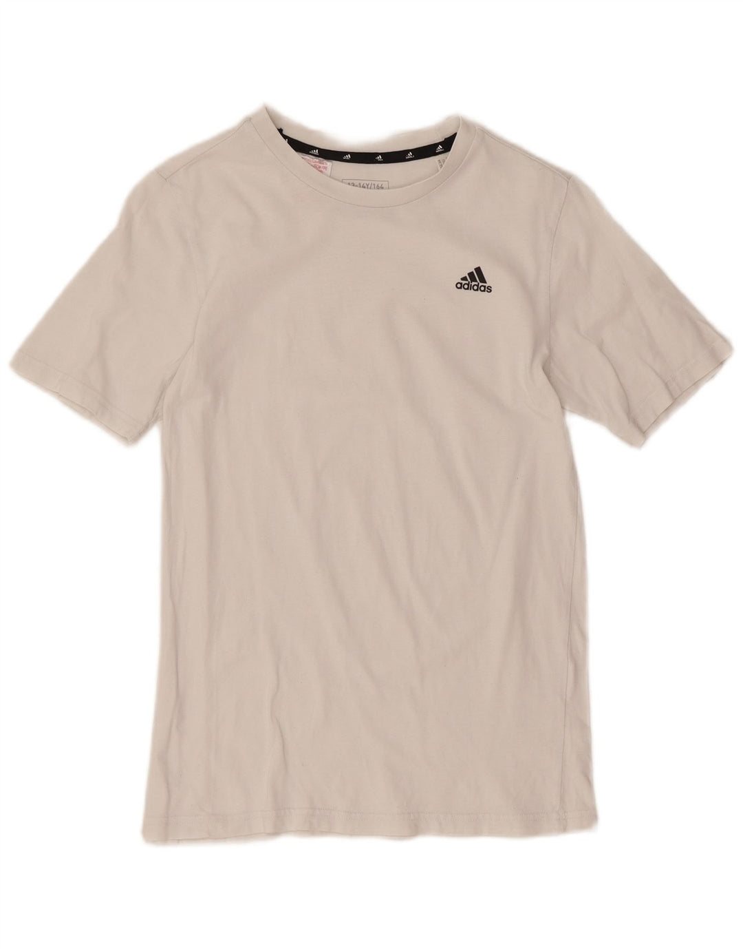 Camiseta Adidas Meninos 13-14 Anos Branco