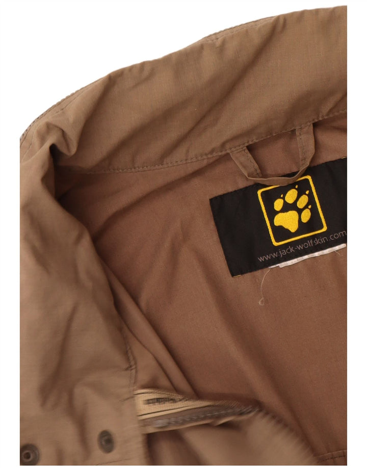 Jaqueta bomber masculina JACK WOLFSKIN Reino Unido 40 grande marrom