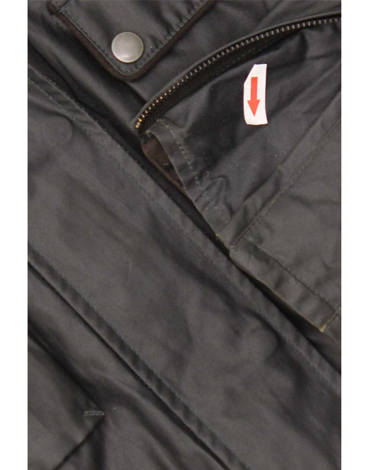 Jaqueta utilitária feminina Belstaff IT 46 grande algodão azul marinho
