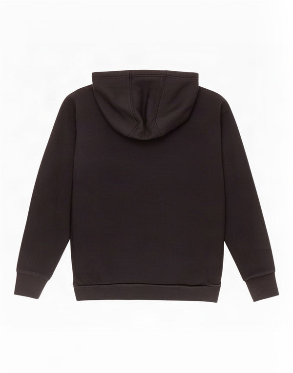 Adidas Mens Hoodie Jumper Médio Algodão Preto