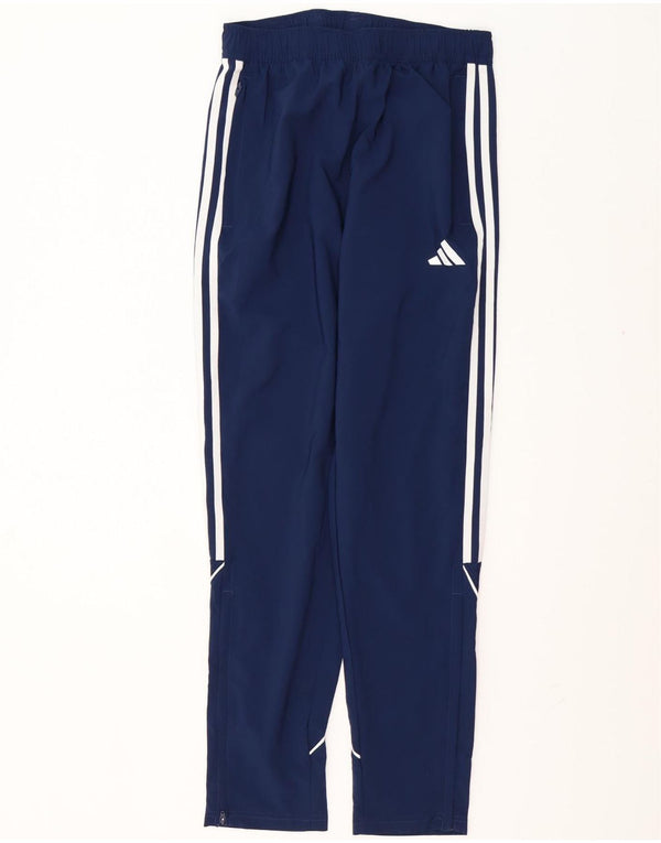 Calça Adidas Aeroready Feminina UK 10 Pequena Azul Marinho
