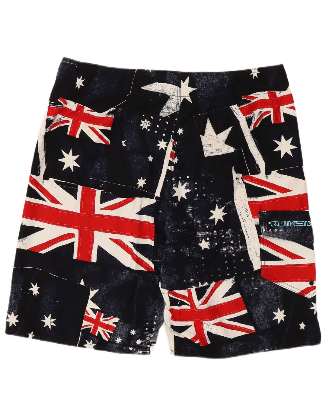 Quiksilver Mens Graphic Natação Shorts XL Poliéster Multicolorido