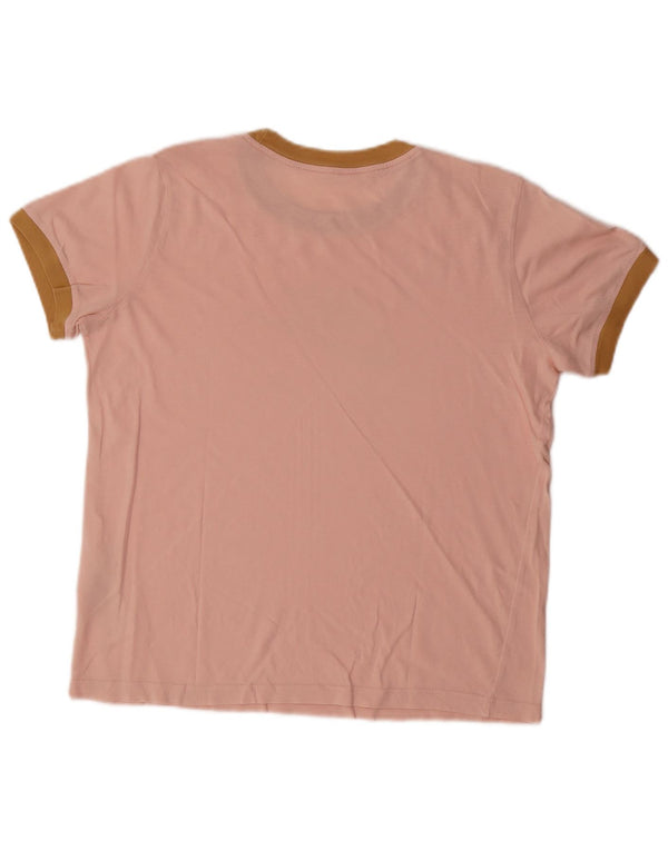 Camiseta gráfica feminina NIKE Top 13-14 anos XL algodão rosa