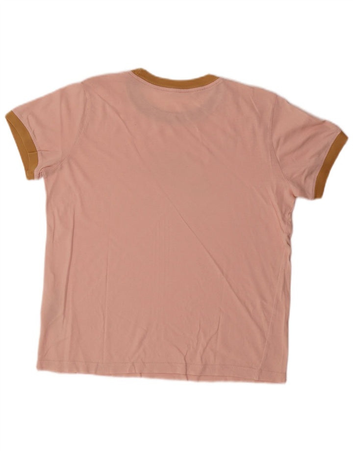 Camiseta gráfica feminina NIKE Top 13-14 anos XL algodão rosa