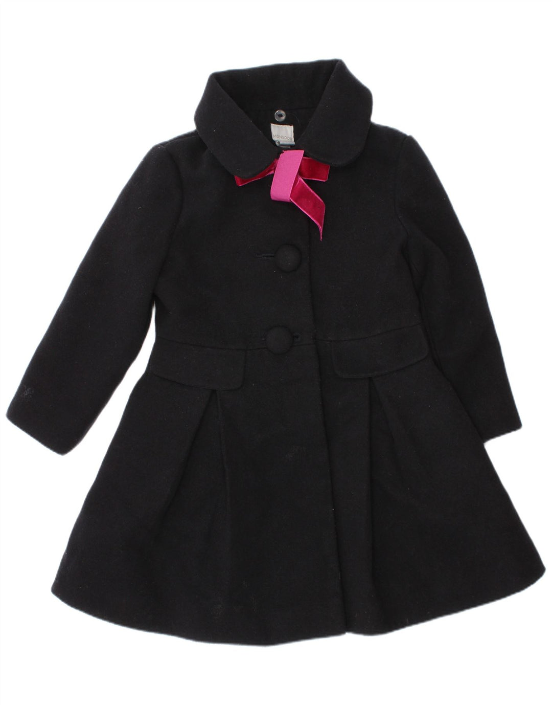 Sobretudo Monsoon Meninas 3-4 Anos Poliéster Preto