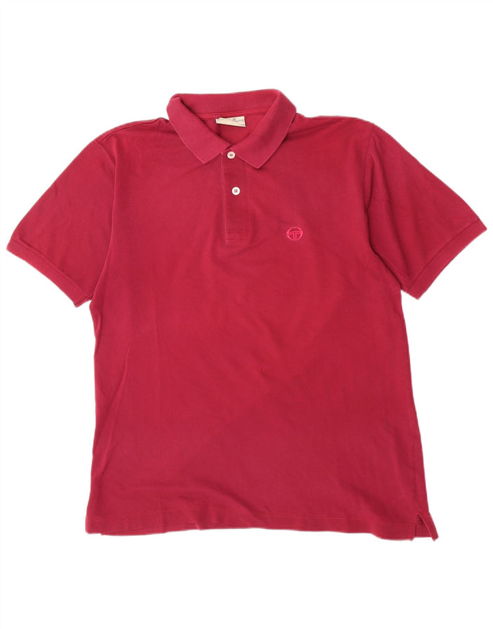 Camisa polo masculina Sergio Tacchini IT 48 médio marrom