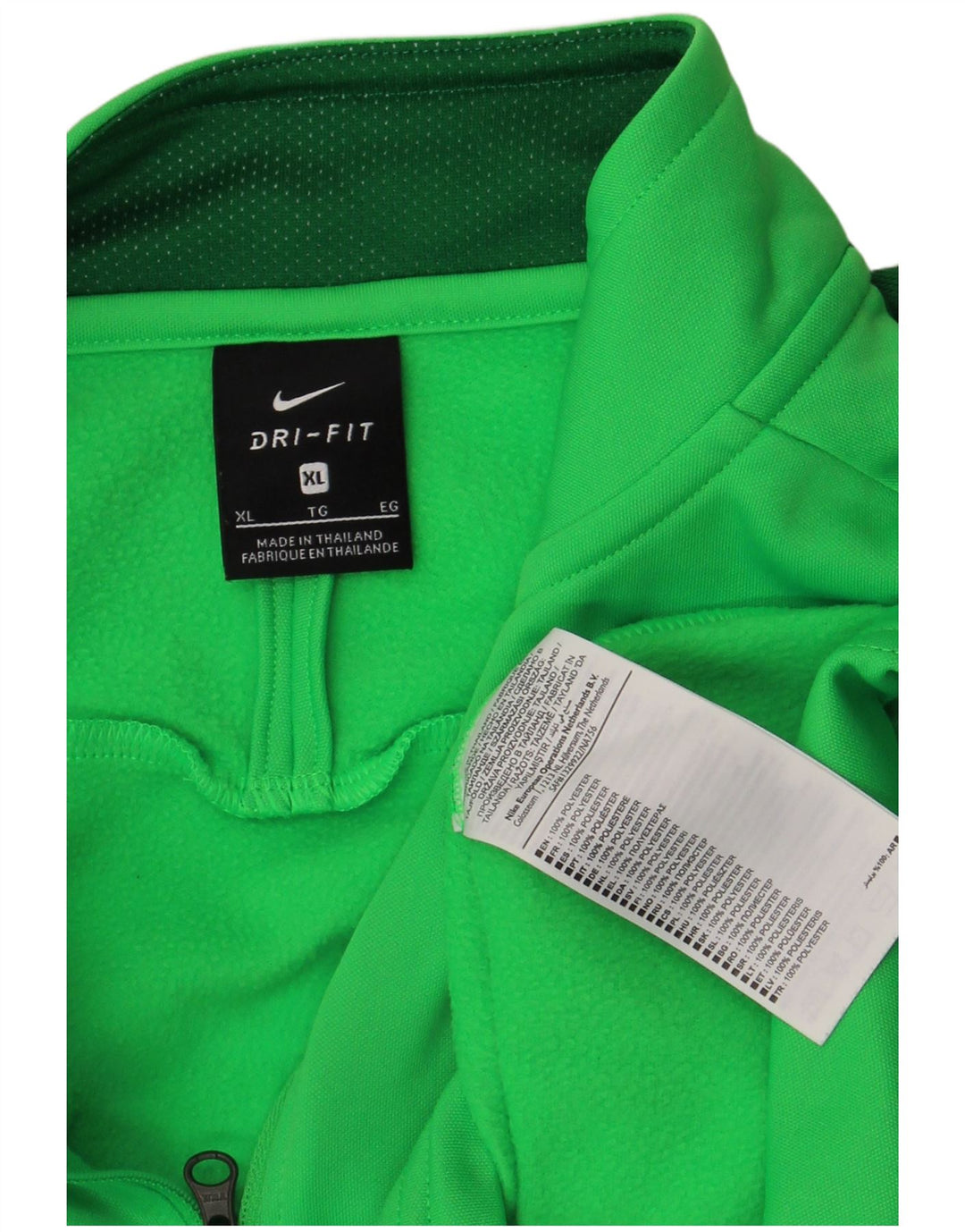 Nike Mens Cerveteri Graphic Pullover Treino Top XL Verde Colourblock